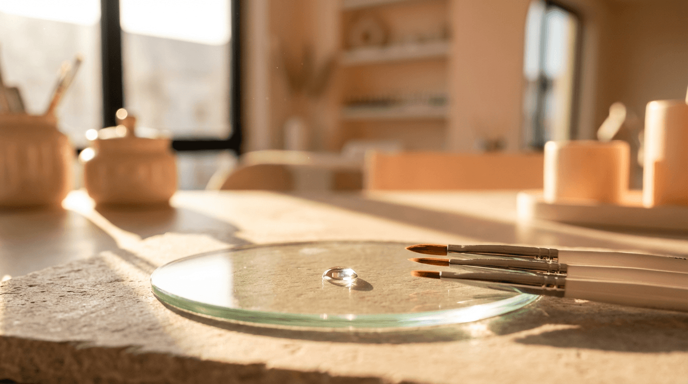 Banana Glow airbrush precision spray demonstration